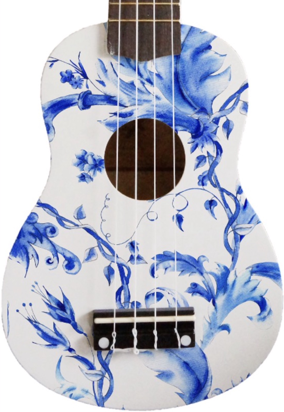 CLX Delfs Blauw Sopraan ukelele