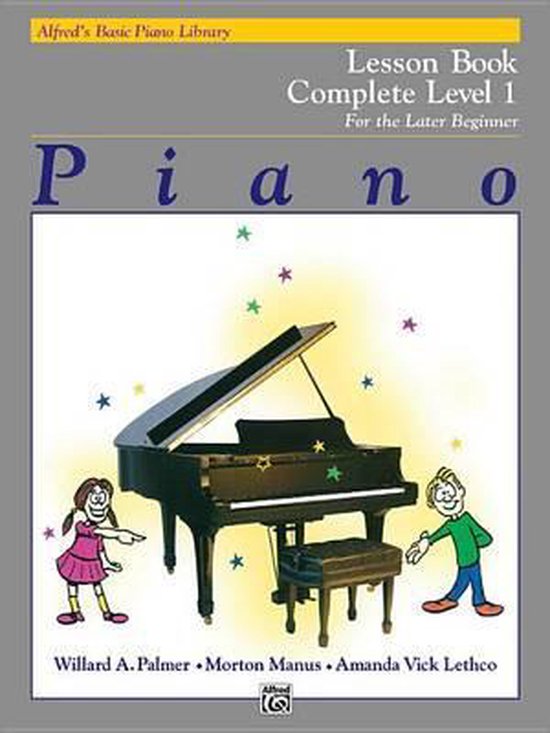 Piano libr. lesson b. complete - Alfred Basic - Deel 1
