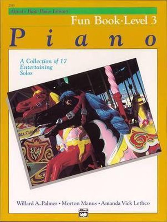Piano libr. fun book - Alfred Basic - Deel 3