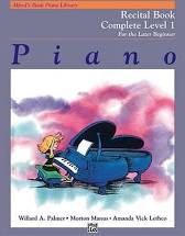 Piano libr. recital book compl. - Alfred Basic - Deel 1