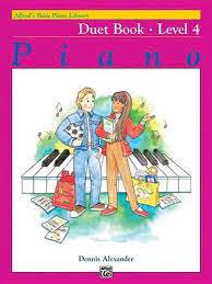 Piano libr. duet book - Alfred Basic - Deel 4