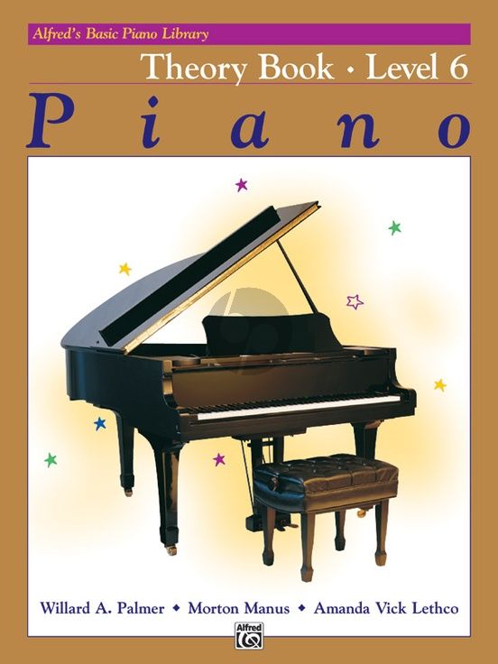 Piano libr. lesboek - Alfred Basic - Deel 6