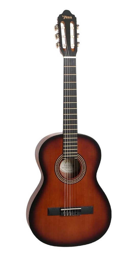 Valencia ¾ VC203CSB deluxe ¾ Klassieke gitaar