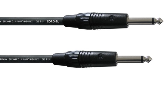 Cordial (Neutrik) cpl1pp 1m speaker kabel (cabinet)