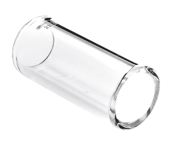 Jim Dunlop 213 24x31x69mm Pyrex glas bottleneck