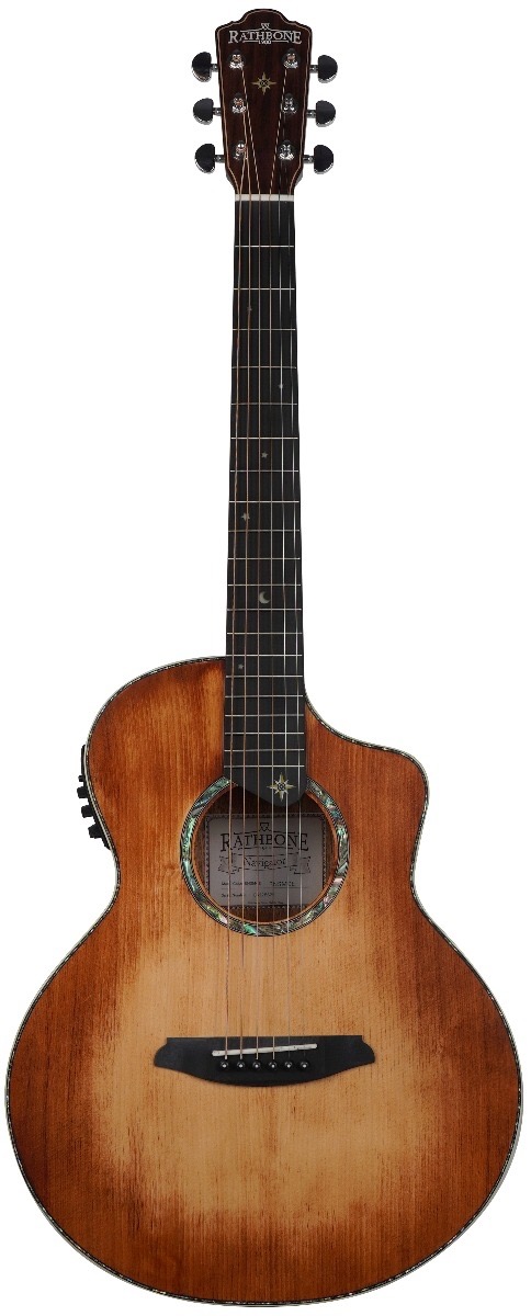Rathbone RNSMCE Navigator & tas Western gitaar met element