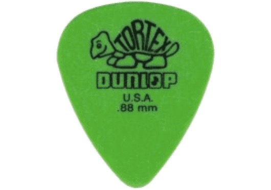 Dunlop tortex 0.88mm