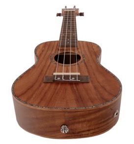 Morgan UKT500E dlx (tenor) Tenor ukelele met pick-up