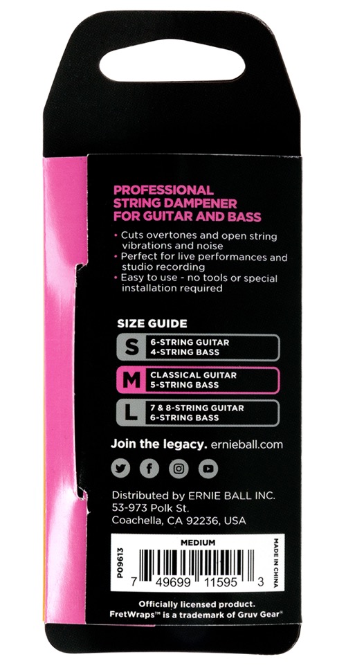 Ernie Ball AEB 9613 Medium Fretwrap Medium
