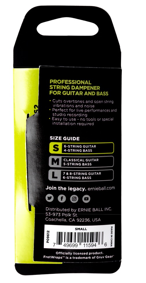 Ernie Ball AEB 9612 Small Fretwrap Small