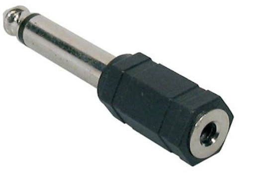 Blackhorn AT155 6.3 mono jack male - 3.5 mono jack female