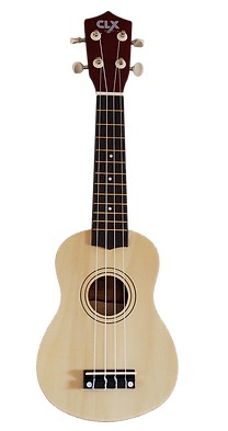 Clx natural Sopraan ukelele
