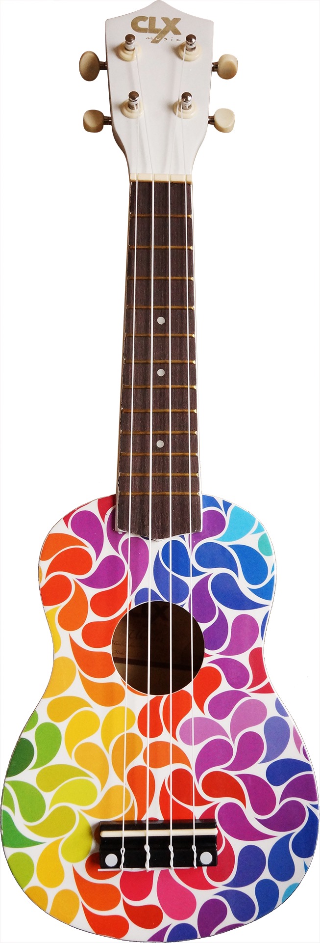 CLX Rainbow Drips Sopraan ukelele