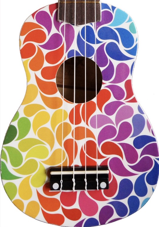 CLX Rainbow Drips Sopraan ukelele