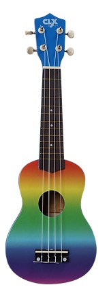 Clx rainbow air Sopraan ukelele