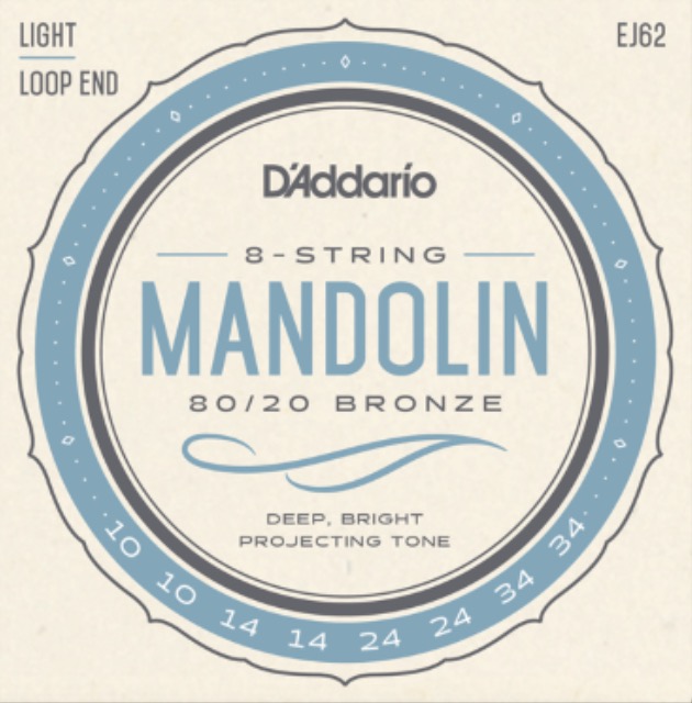 D'Addario ej62 Set mandoline snaren