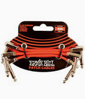 Ernie Ball 3" (7,62cm) 3-pack  7.5cm Patch cord
