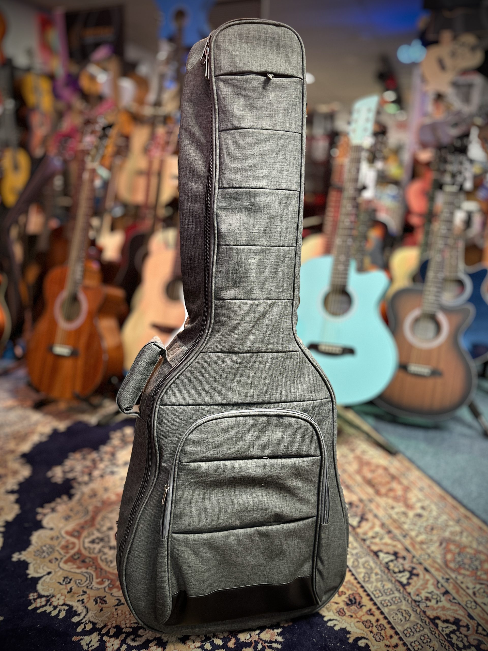 Blackhorn 15mm gy deluxe Tas voor acoustische gitaar