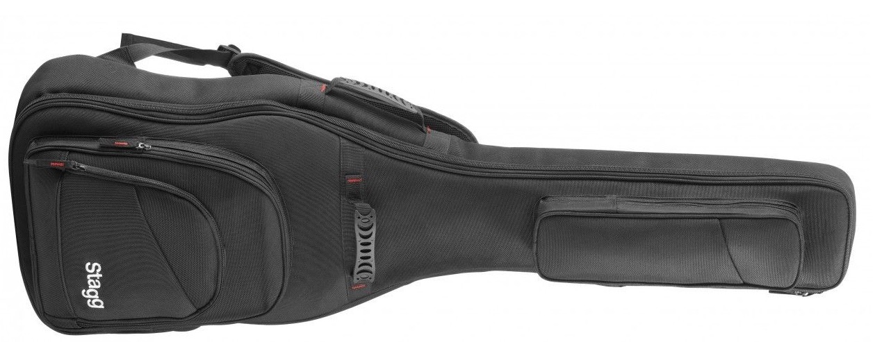 Stagg stb ndura w 15 dlx Tas voor acoustische gitaar