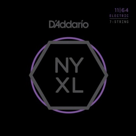 D'Addario NYXL 7-String 11-64 0.11 Set voor elektrische gitaar