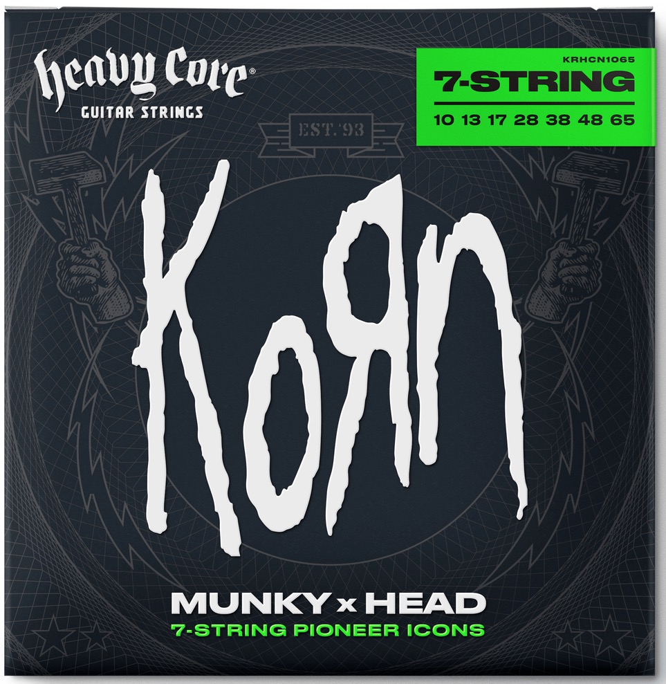 Dunlop Korn Heavy Core  (7string) Set 7 string snaren