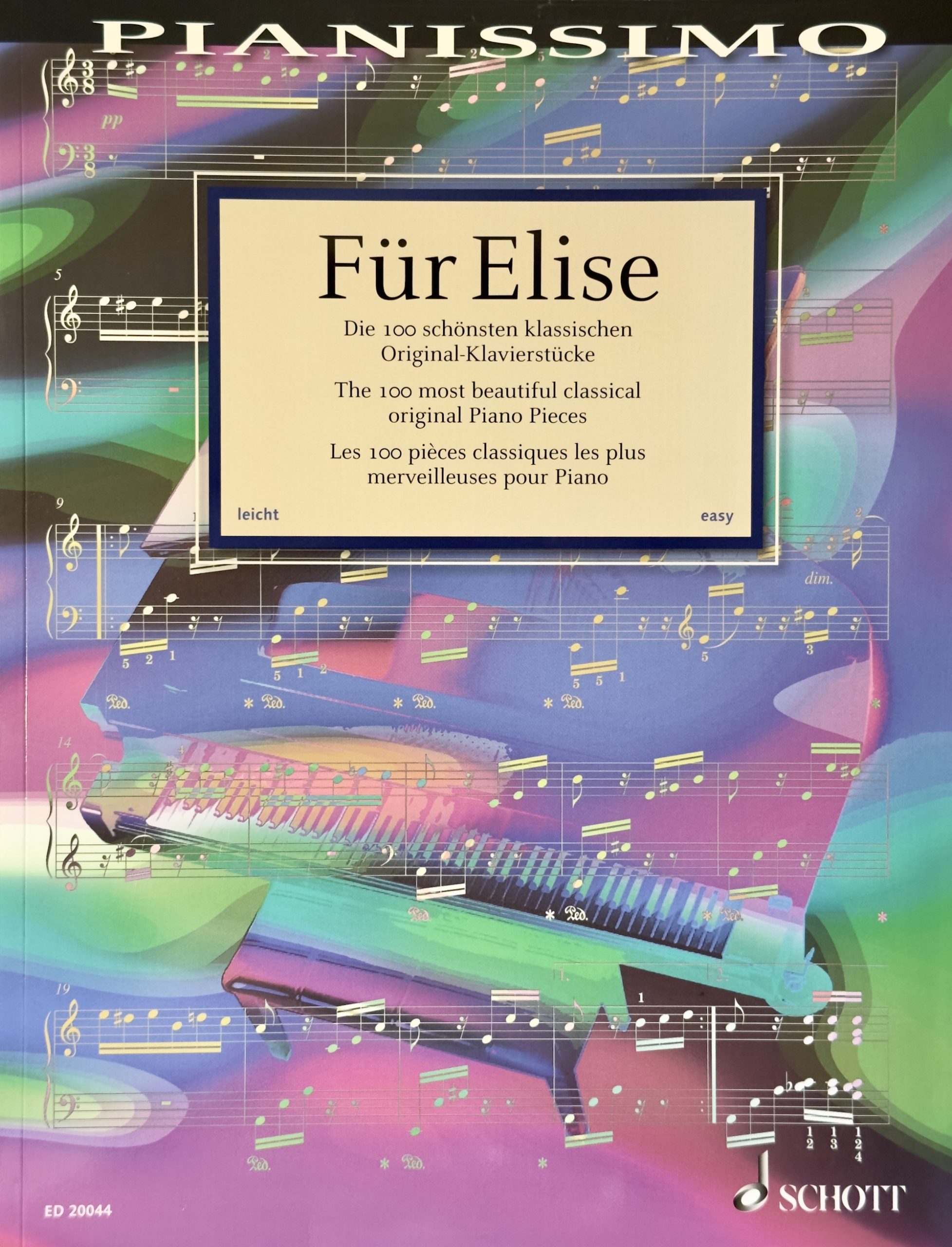 FÜR ELISE (100 MOST BEAUTIFUL CLASSICAL PIANO) - Diverse Schrijvers