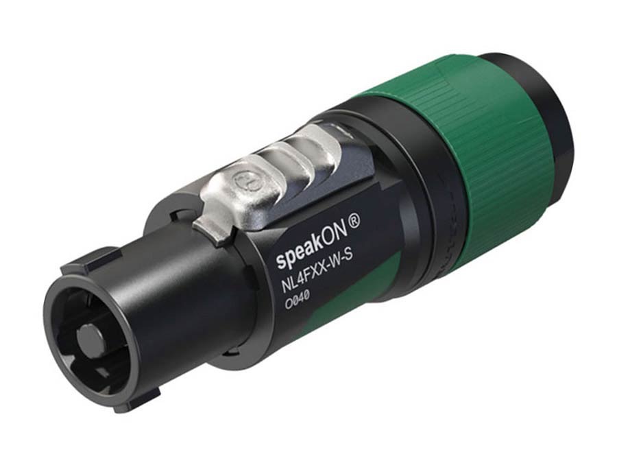 Neutrik NL-4-FXXWS (Speakon) Speakon plug male