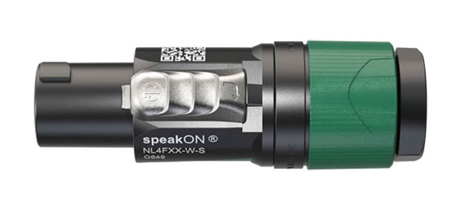 (Speakon) Neutrik NL-4-FXXWS Speakon plug male