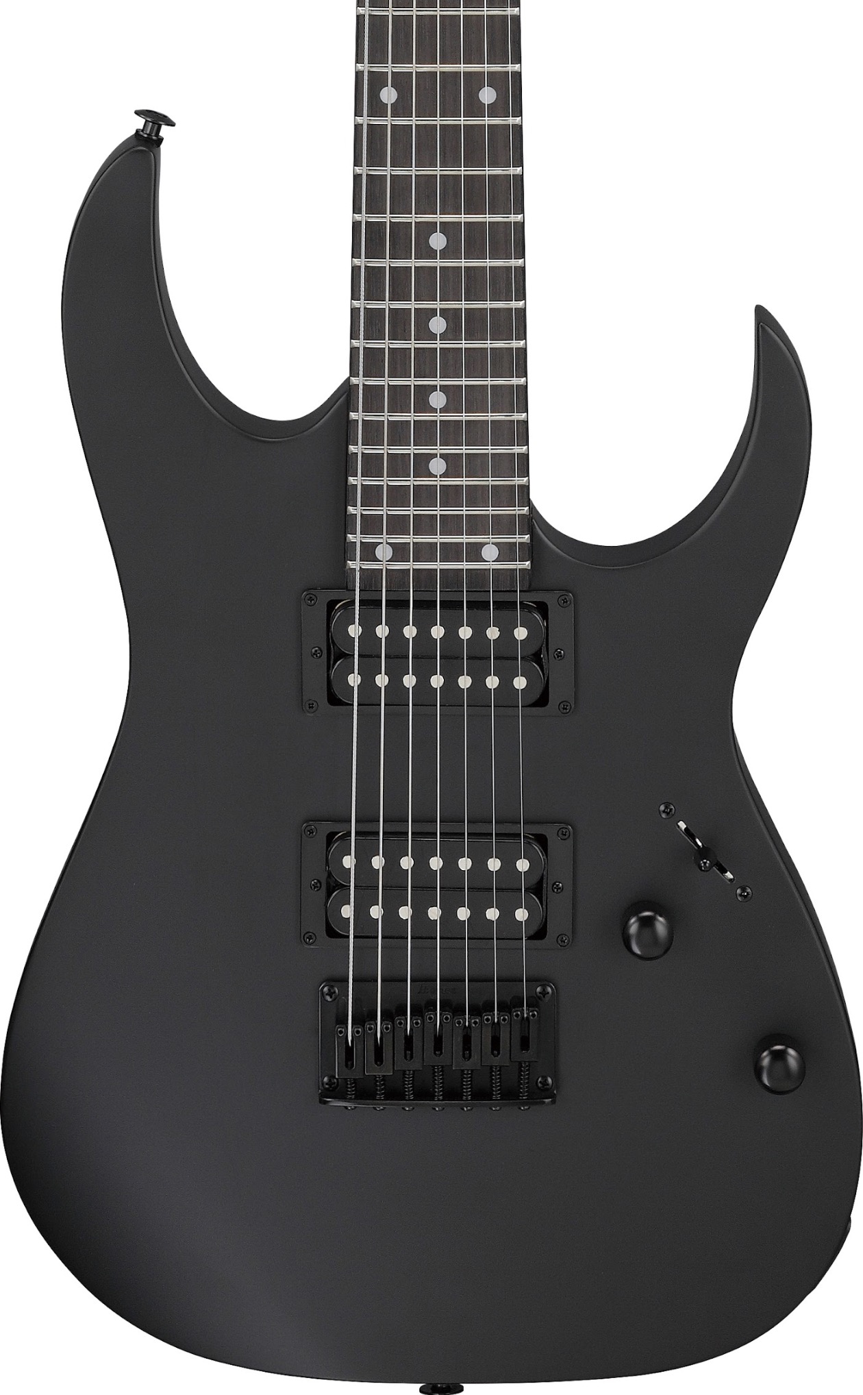 Ibanez GRG7221BKF Electrische gitaar 7 snarig