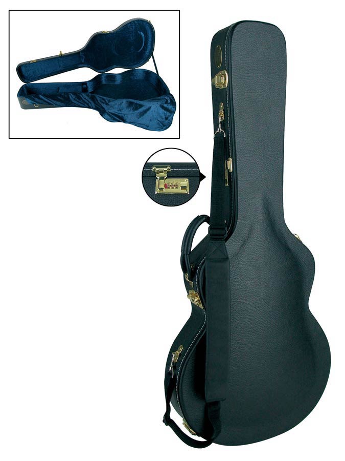 Boston CEG500sa dlx Koffer voor semi acoustische gitaar