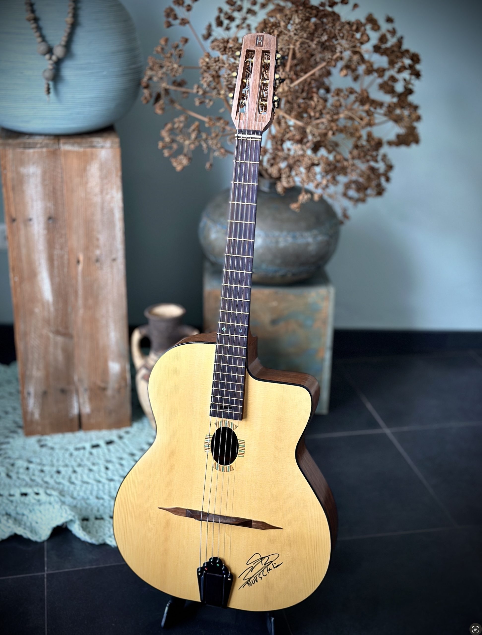 Handmade Holtkamp Gipsy model Western gitaar