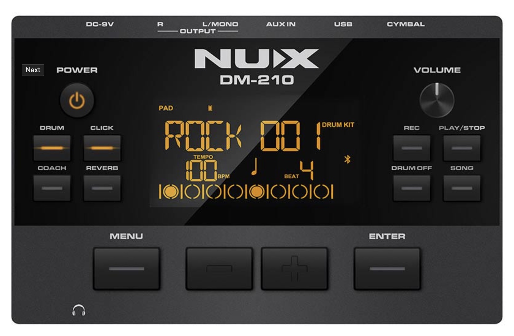 Nux DM210 Electrisch slagwerk