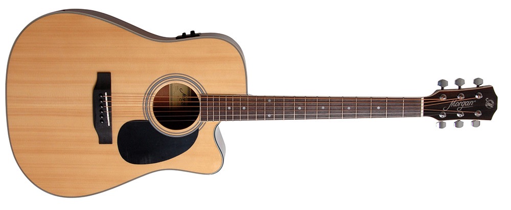 Morgan W120sce Western gitaar met element