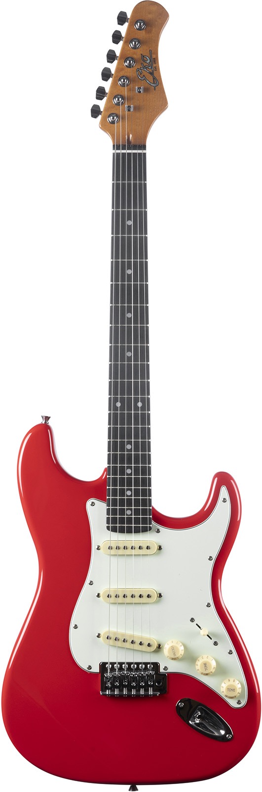 Eko ST300RED dlx Electrische gitaar