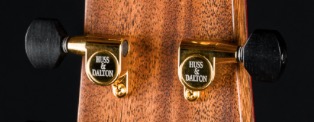 Huss & Dalton Gold 3x3 Mechaniek el/western gitaar