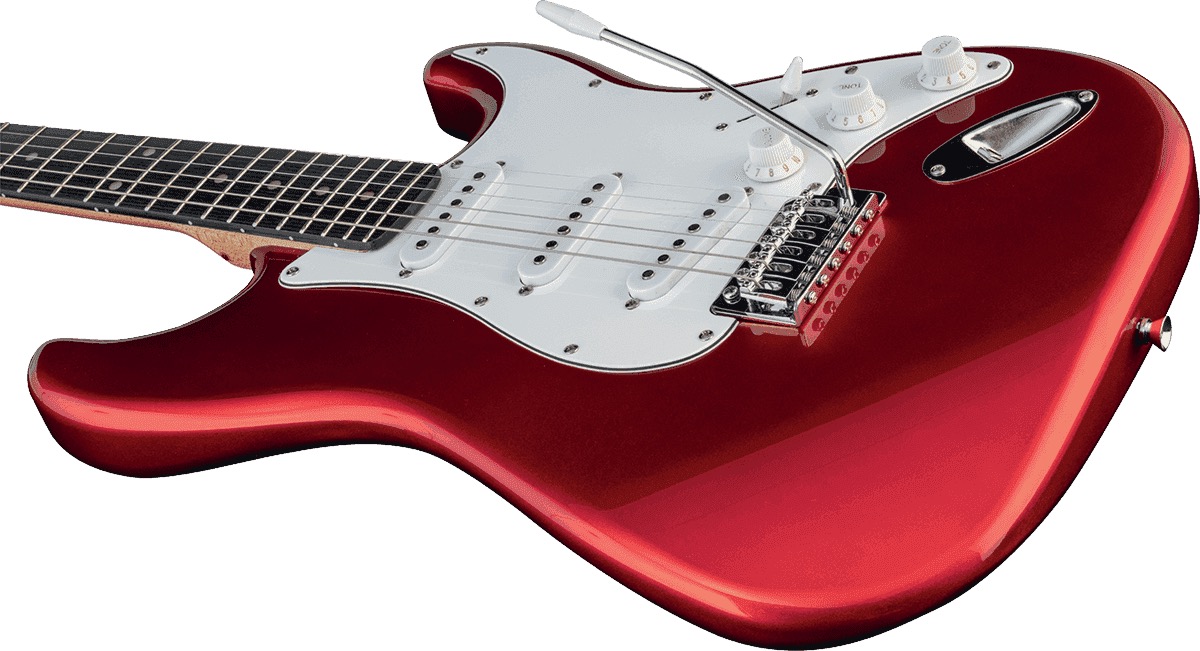 Eko ST100RED Tribute dlx Electrische gitaar