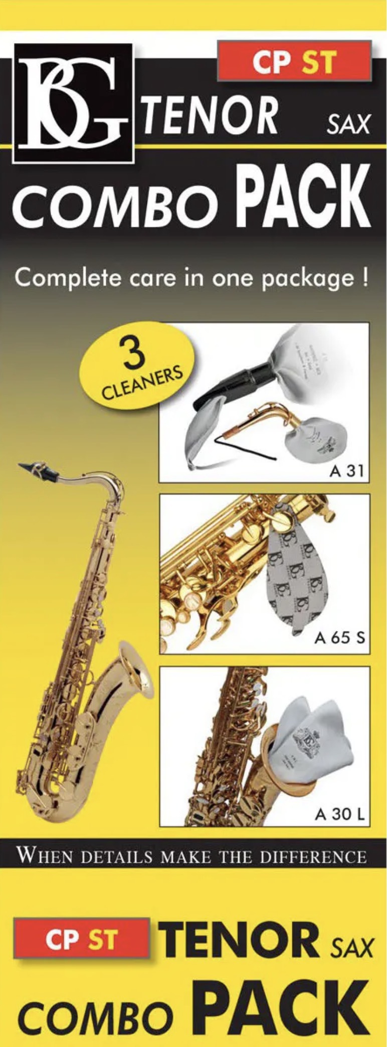 BG France CP ST combo pack Wisser set sax tenor