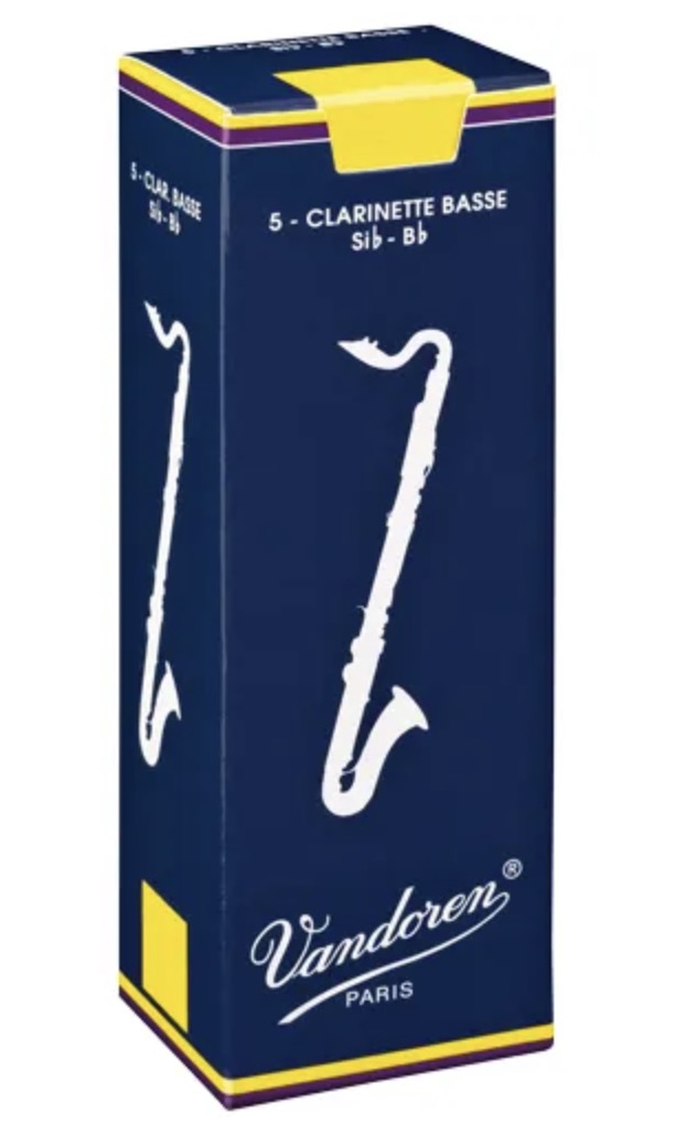 Vandoren CR1225 (bas)  Bas klarinet riet 2½