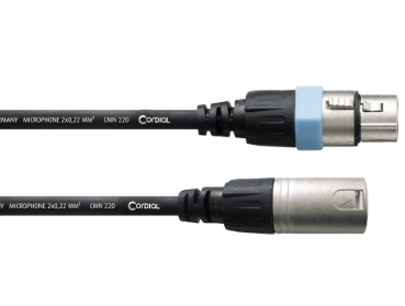 Cordial CCM1FM Microfoonkabel 1m