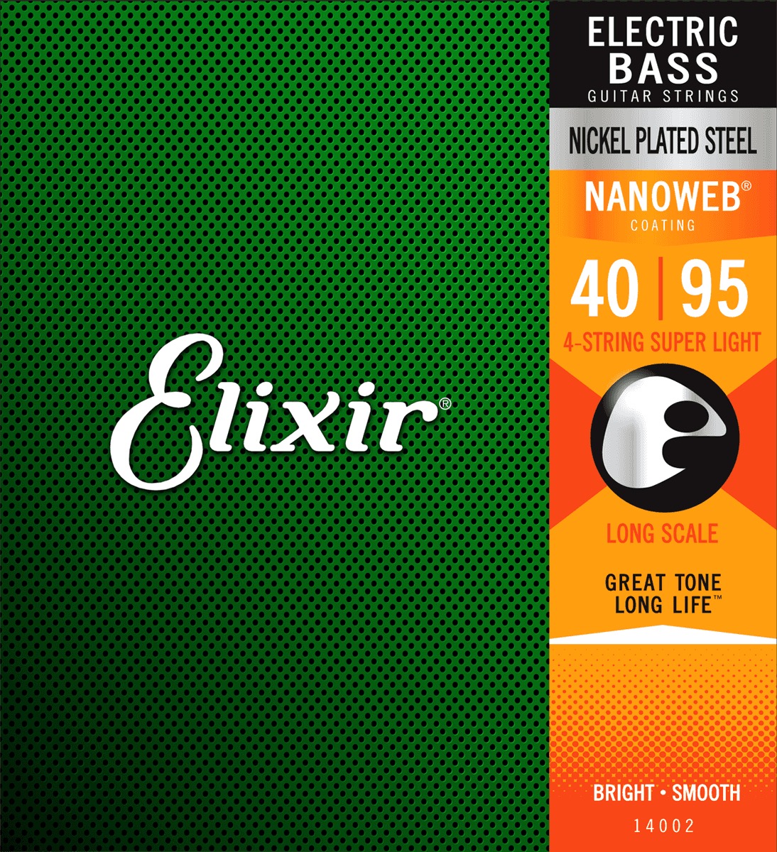 Elixir 14002 Set 4 string bassnaren