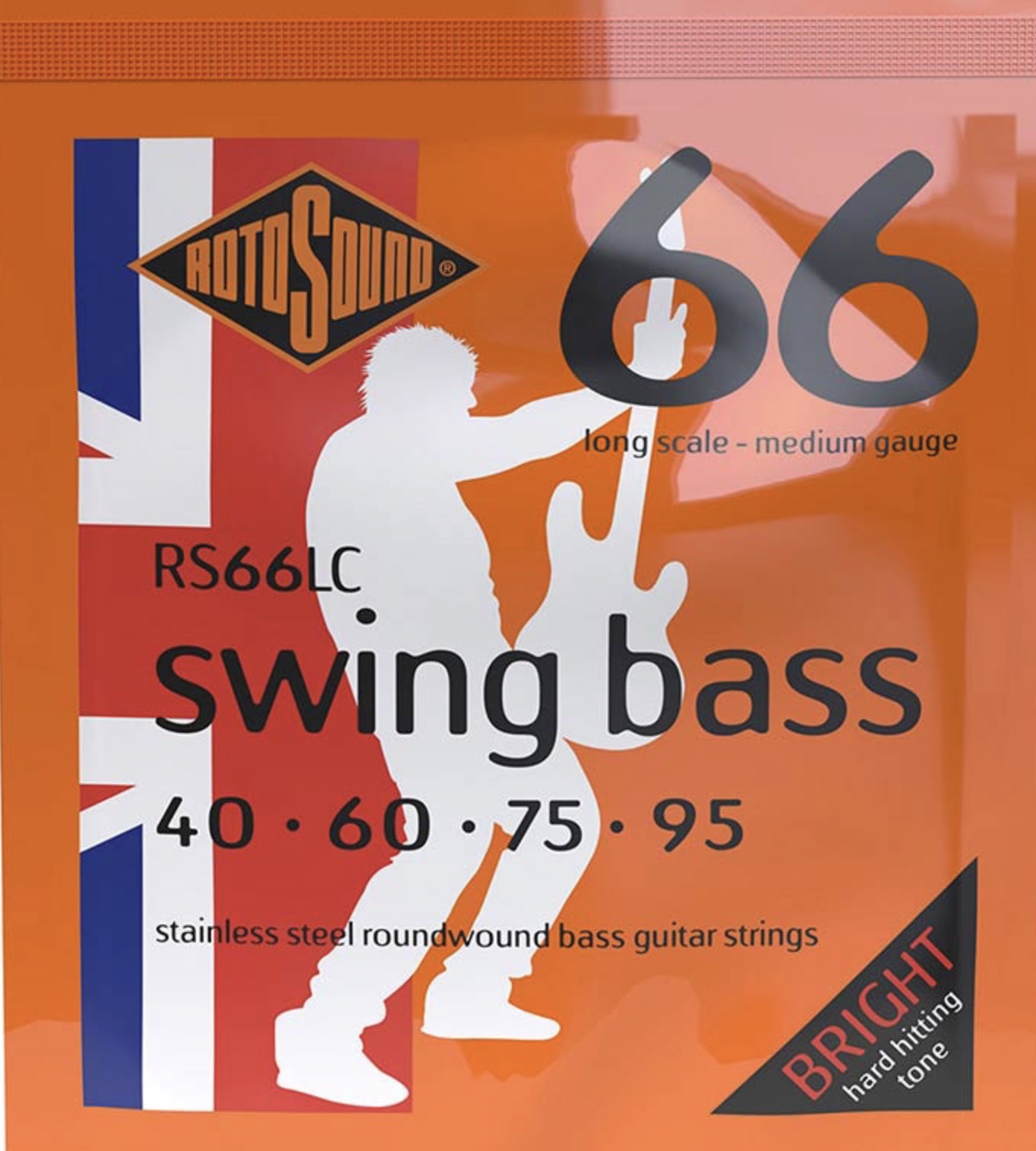 Rotosound RS66lc Set 4 string bassnaren