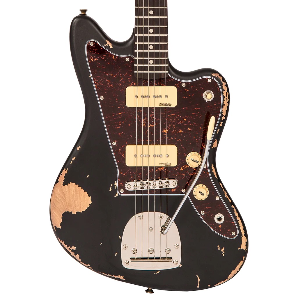 Vintage V65VMRBK Icon Vibrato Electrische gitaar