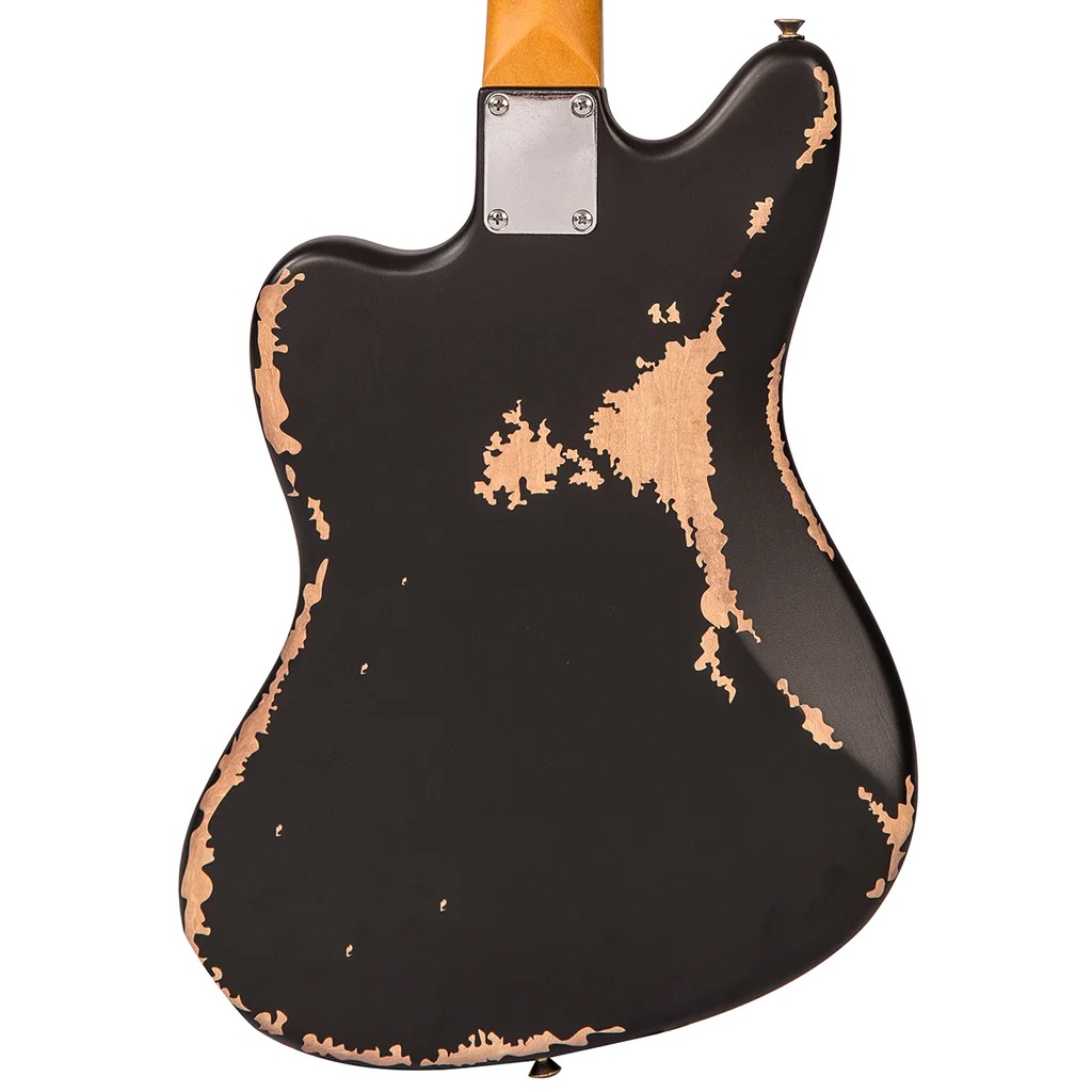 Vintage V65VMRBK Icon Vibrato Electrische gitaar
