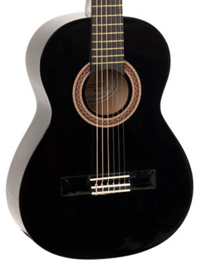 Valencia ½ VC102bk dlx Klassieke kindergitaar