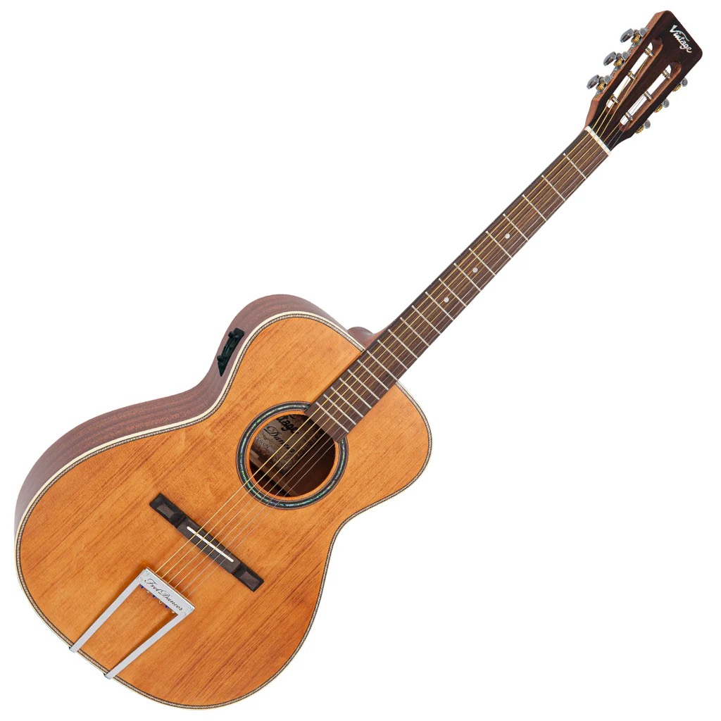 Vintage VE600n Fret Dancer slx Western gitaar met element