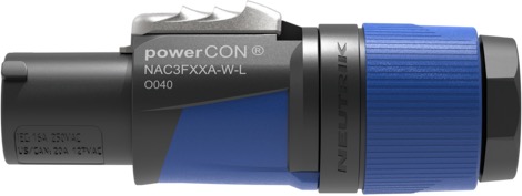 Neutrik NAC3FXXA-W-L (Powercon) PowerCON