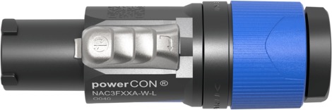 Neutrik NAC3FXXA-W-L (Powercon) PowerCON