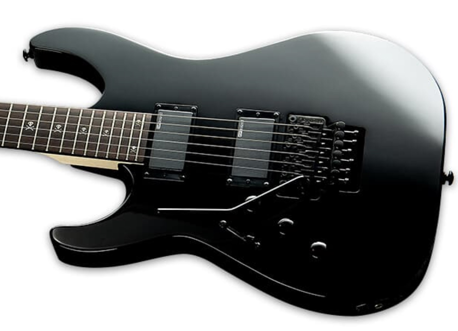 Ltd (Esp) LTD KH-202 BLK LH Linkshandige gitaar