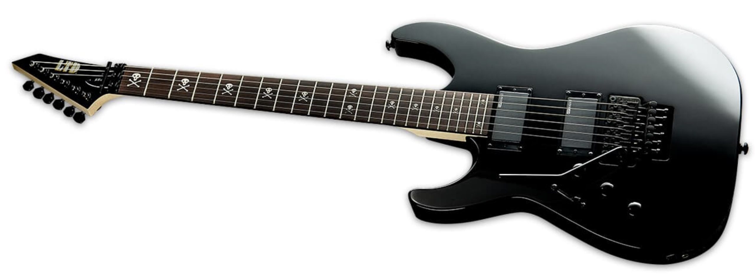 Ltd (Esp) LTD KH-202 BLK LH Linkshandige gitaar