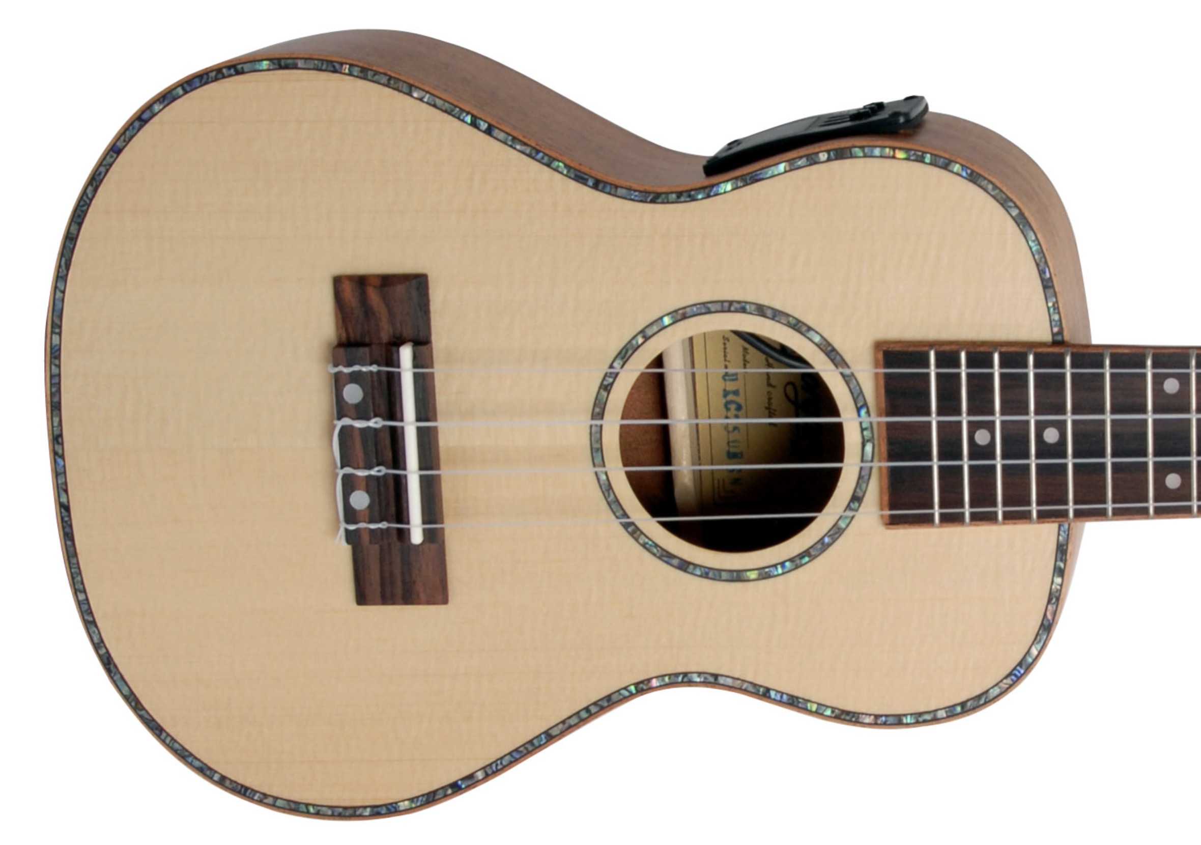 Morgan UK-C250SE N dlx Concert ukelele met pick-up